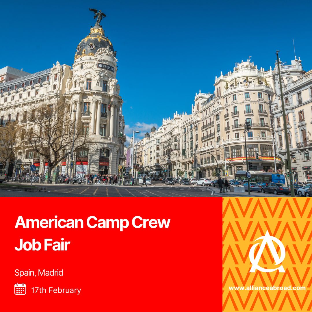 American Camp Crew Job Fair in Madrid, Spain